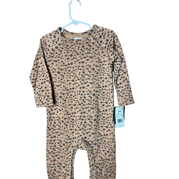 Grayson Mini Brown Jumpsuit Size 24 Months‎ NWT - Picture 2 of 6
